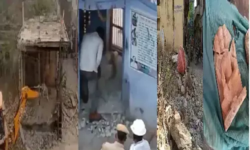 राजस्थान के अलवर में 300 साल पुराने मंदिर को कांग्रेस ने तोडा या बीजेपी ने! सच्चाई क्या है