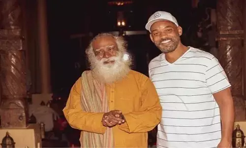 Will Smith With Sadhguru: भारत आए Hollywood एक्टर विल स्मिथ, सद्गुरु से लेंगे आध्यात्मिक ज्ञान