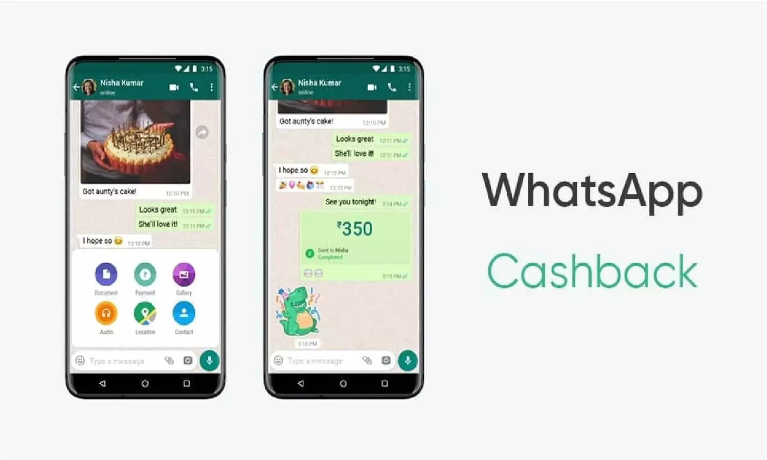 WhatsApp Cashback Offer: वॉट्सएप का यूजर्स के लिए बड़ा अपडेट, हर एक पेमेंट में मिलेगा 33 रुपये तक कैशबैक
