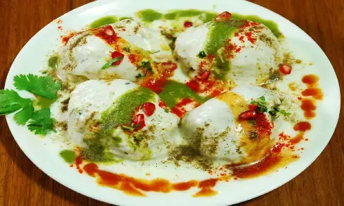 dahi vada chaat recipe dahi vada chaat recipe