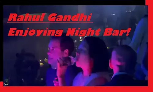 Rahul Gandhi At Bar: नाइट क्लब में पार्टी करते नज़र आए राहुल गांधी, उनके साथ खड़ी चीनी महिला कौन है?