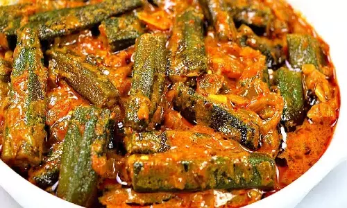 dahi bhindi recipe