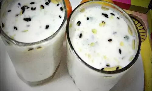 Gujarati Summer Drink: गुजरात का मशहूर नमकीन कोल्ड ड्रिंक स्वाद में बेस्ट, बनाना बहुत आसान Gujarati Summer Drink: गुजरात का मशहूर नमकीन कोल्ड ड्रिंक स्वाद में बेस्ट, बनाना बहुत आसान