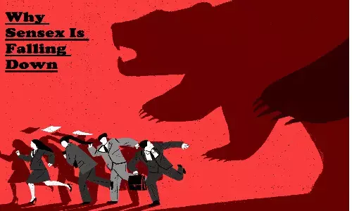 Why Sensex Is Falling Down: शेयर मार्केट इतना नीचे क्यों गिर रहा है? सेंसेक्स जनवरी से 11.5% नीचे जा चुका है