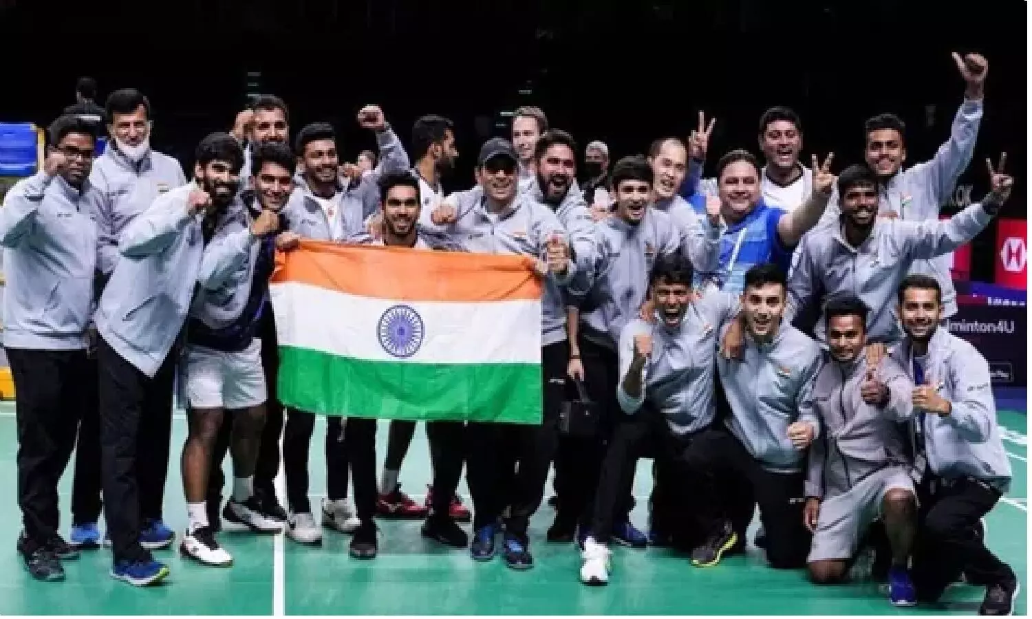 Thomas Cup 2022 Winner: पहली बार भारत ने जीता थॉमस कप, 14 बार के विजेता इंडोनेशिया को हरा दिया Thomas Cup 2022 Winner: पहली बार भारत ने जीता थॉमस कप, 14 बार के विजेता इंडोनेशिया को हरा दिया