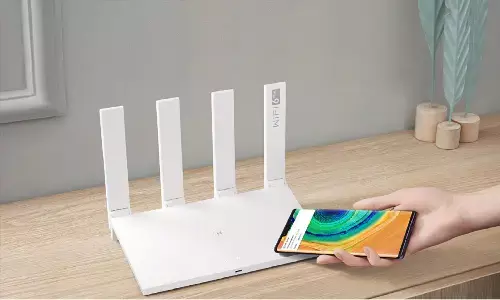 Huawei AX3 WiFi 6+ Router भारत में लॉन्च हो गया है, 3000Mbps की इंटरनेट स्पीड देने का दावा Huawei AX3 WiFi 6+ Router भारत में लॉन्च हो गया है, 3000Mbps की इंटरनेट स्पीड देने का दावा