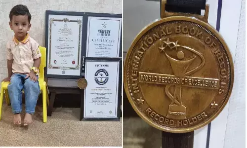 रीवा के Google Boy यशस्वी मिश्रा ने बनाए तीन वर्ल्ड रिकार्ड, वाकई यह 16 माह का बच्चा अद्भुत है रीवा के Google Boy यशस्वी मिश्रा ने बनाए तीन वर्ल्ड रिकार्ड, वाकई यह 16 माह का बच्चा अद्भुत है