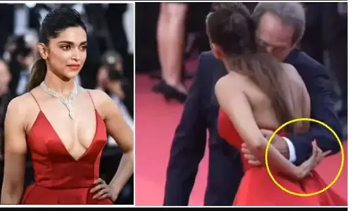 Deepika Padukone को देख बेकाबू हुआ शख्स, करने लगा गंदी हरकते, हाँथ हटाती रही दीपिका, देखिए Video