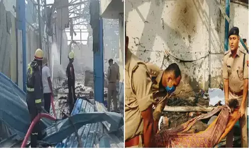 हापुड़ कैमिकल फैक्ट्री में आग लगने से 8 मजदूरों की मौत, 20 झुलसे हापुड़ कैमिकल फैक्ट्री में आग लगने से 8 मजदूरों की मौत, 20 झुलसे
