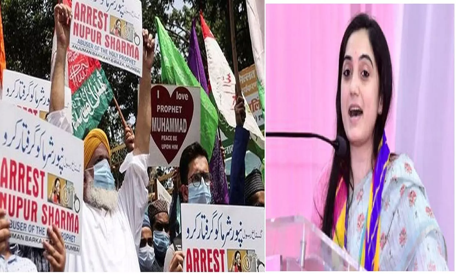 नूपुर शर्मा को मिला मध्य प्रदेश की दिग्गज नेत्री का साथ, कहा- हमने नूपुर को भेड़ियों के झुंड में अकेला छोड़ दिया नूपुर शर्मा को मिला मध्य प्रदेश की दिग्गज नेत्री का साथ, कहा- हमने नूपुर को भेड़ियों के झुंड में अकेला छोड़ दिया