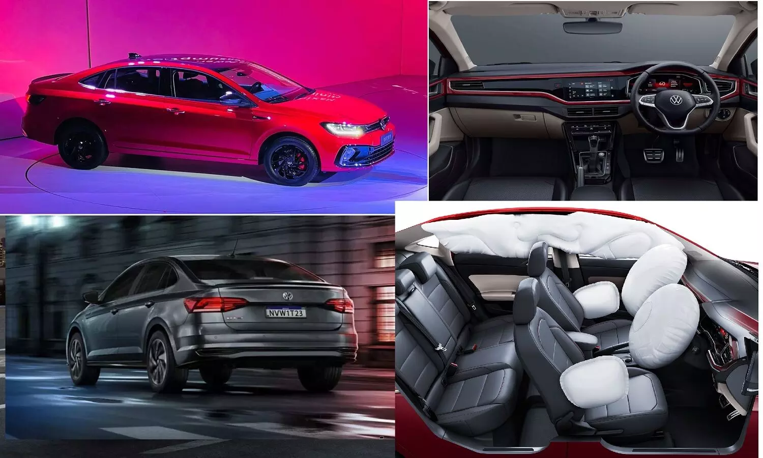 Volkswagen Virtus 2022 Specification: 6 एयर बैग और 8 स्पीकर वाली वोक्सवैगन वर्चस 2022 लॉन्च