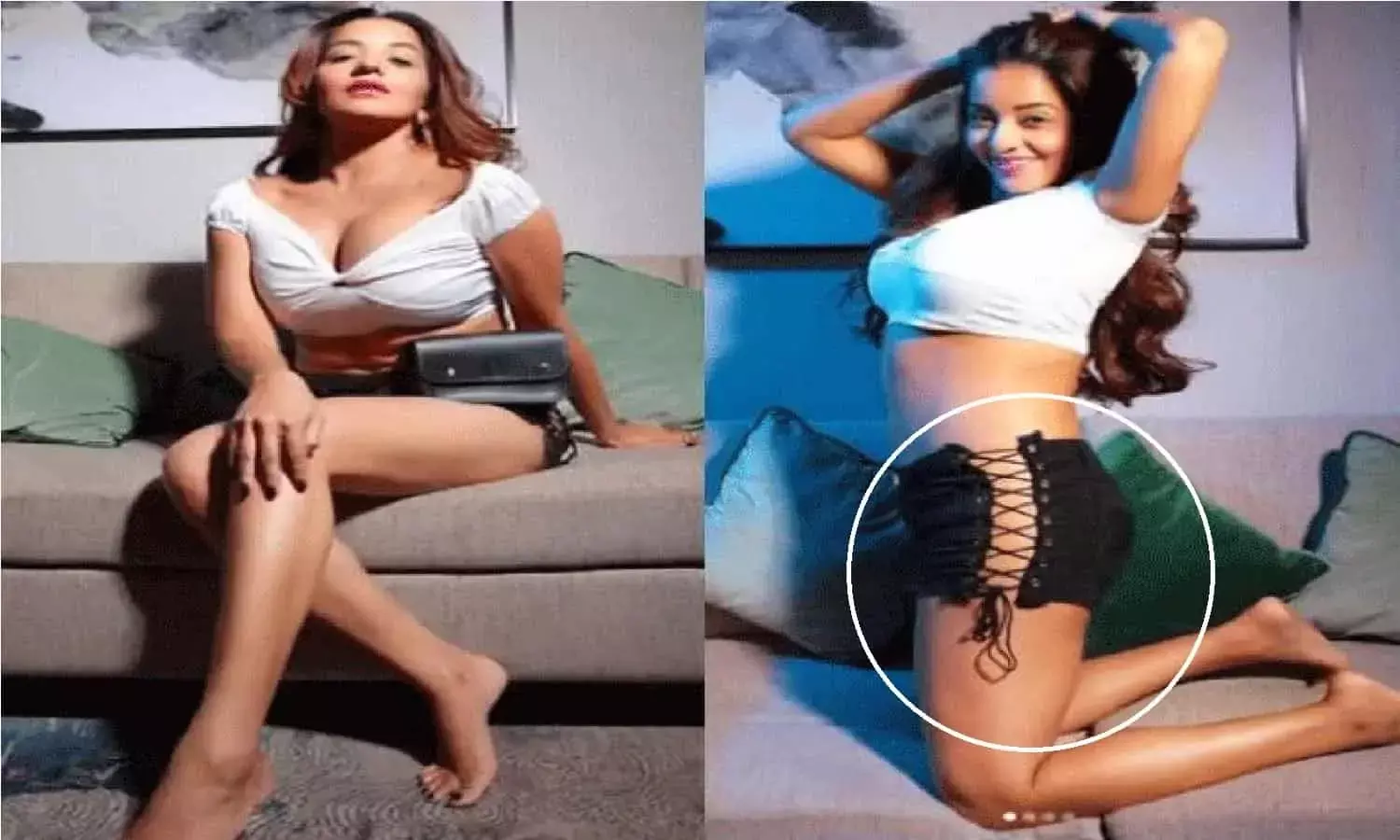 Bhojpuri Actress Monalisa ने तोड़े सारे रिकॉर्ड, वायरल कर दी ऐसी तस्वीर की मचा बवाल