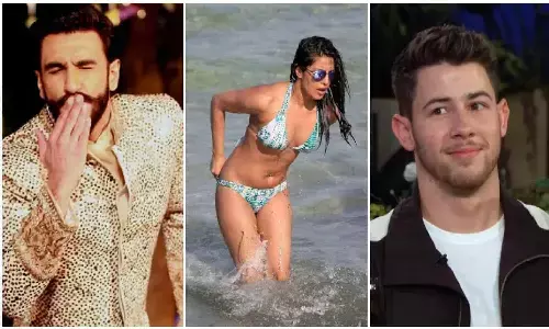 Priyanka Chopra Throwback Photo: प्रियंका चोपड़ा ने ब्रा पहने शेयर कर दी हद से ज्यादा बोल्ड तस्वीर, रणवीर सिंह हुए बेकाबू और कर डाला ऐसा कमेंट