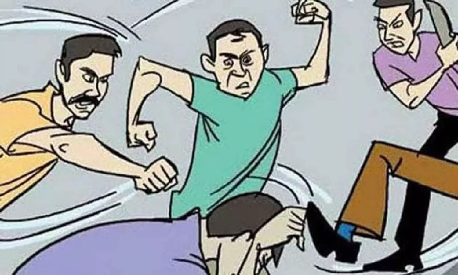 रीवा: जमीनी विवाद में चलीं लाठी-तलवार, पिता-पुत्र घायल