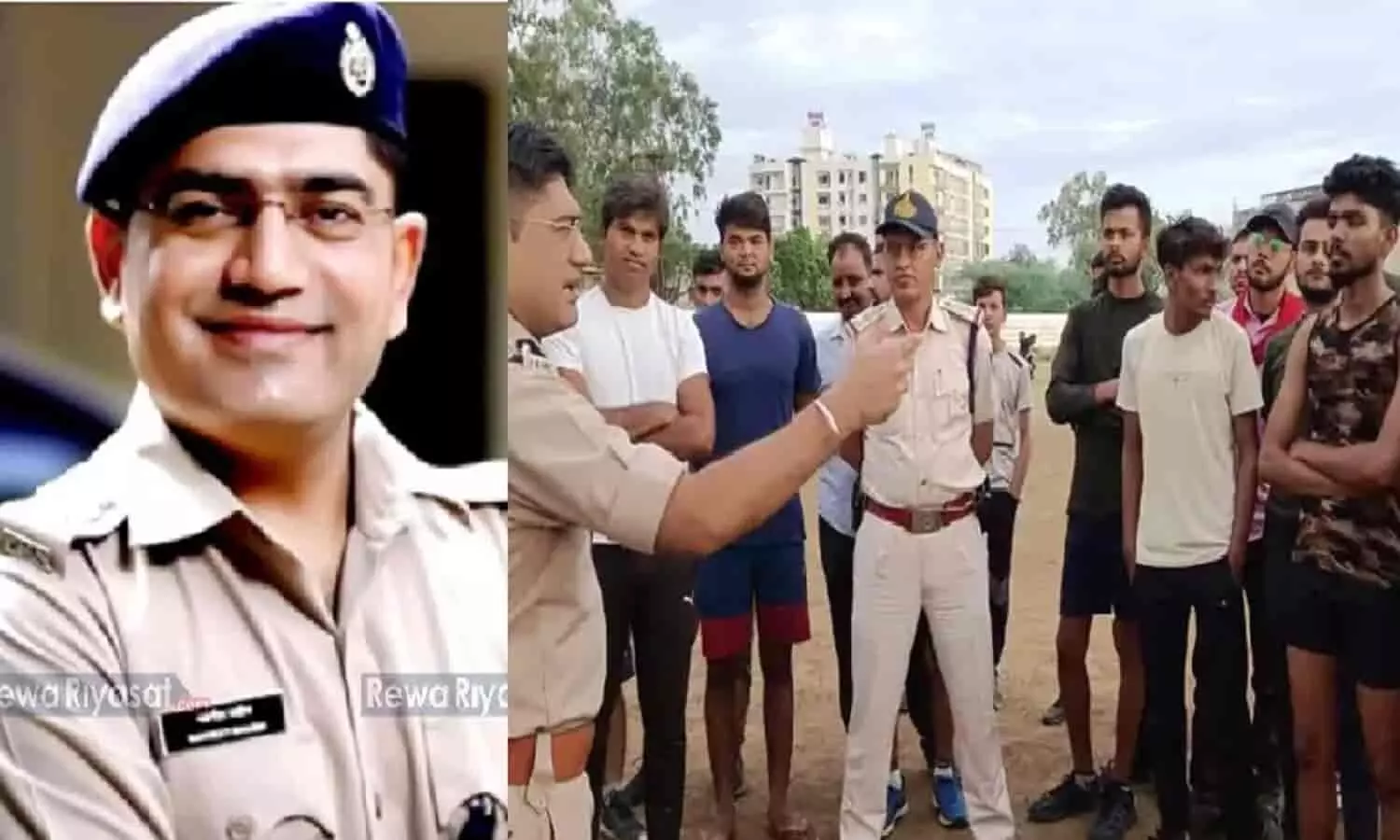 अग्निपथ योजना का भ्रम दूर कर रहें रीवा एसपी: सैन्य भर्ती की तैयारी में लगे बेरोजगारों को दी समझाइश, अलर्ट पर रीवा पुलिस