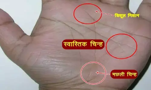 Lucky Signs In Hand: यदि आपके हाँथ की रेखा में बना है त्रिशूल और मछली का चिन्ह तो अरबो-खरबो के मालिक बनेगे आप
