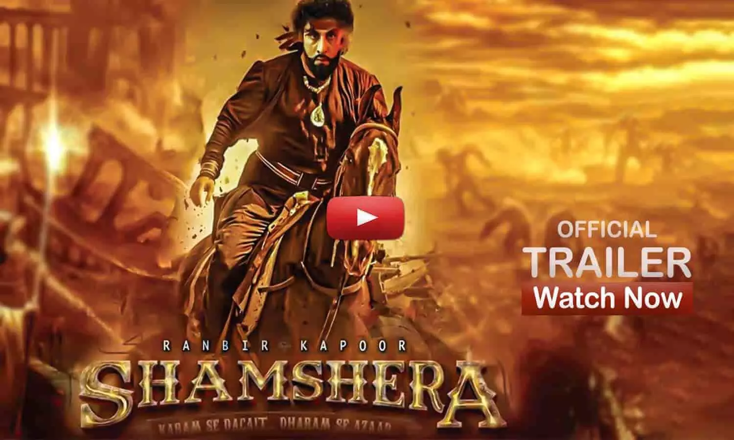 Shamshera Trailer Released