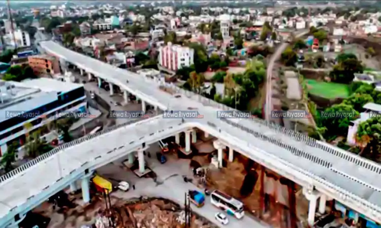 खुशखबरी: रीवा का तीसरा फ्लाईओवर ब्रिज बनकर तैयार: आज से जनता के लिए खुलेगा
