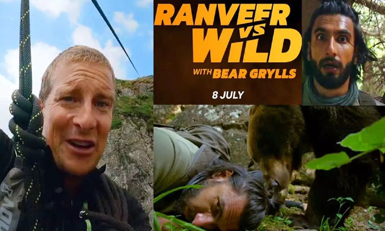 Ranveer Singh Vs Wild With Bear Grylls: बेयर ग्रिल्स के साथ जंगल में मंगल करते नज़र आएंगे रणवीर सिंह