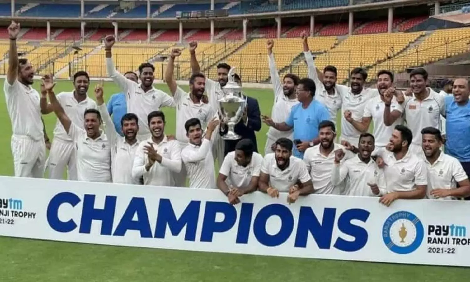 रणजी में चैंपियन बना मध्यप्रदेश, 41 बार की चैम्पियन मुंबई को हराकर 23 वर्षों बाद फाइनल में हुई विजेता, सीएम ने दी बधाई