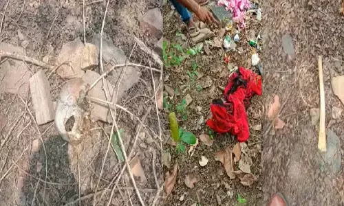 रीवा के सोहागी पहाड़ में मिला महिला का कंकाल, नेल पॉलिस के साथ मिली टुकड़ो में साड़ी