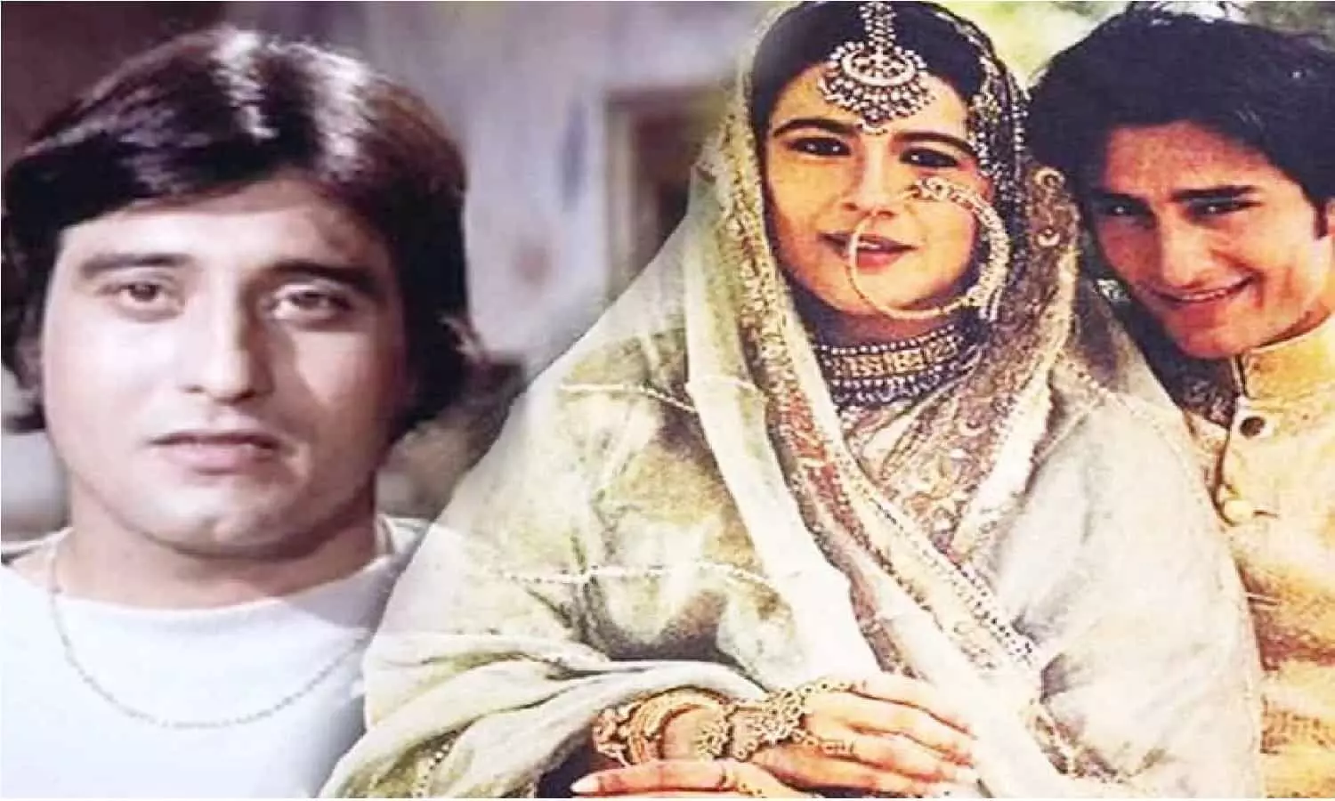 उम्र में 12 साल बड़े Vinod Khanna के लिए पागल थी सैफ अली खान की पहली पत्नी अमृता सिंह