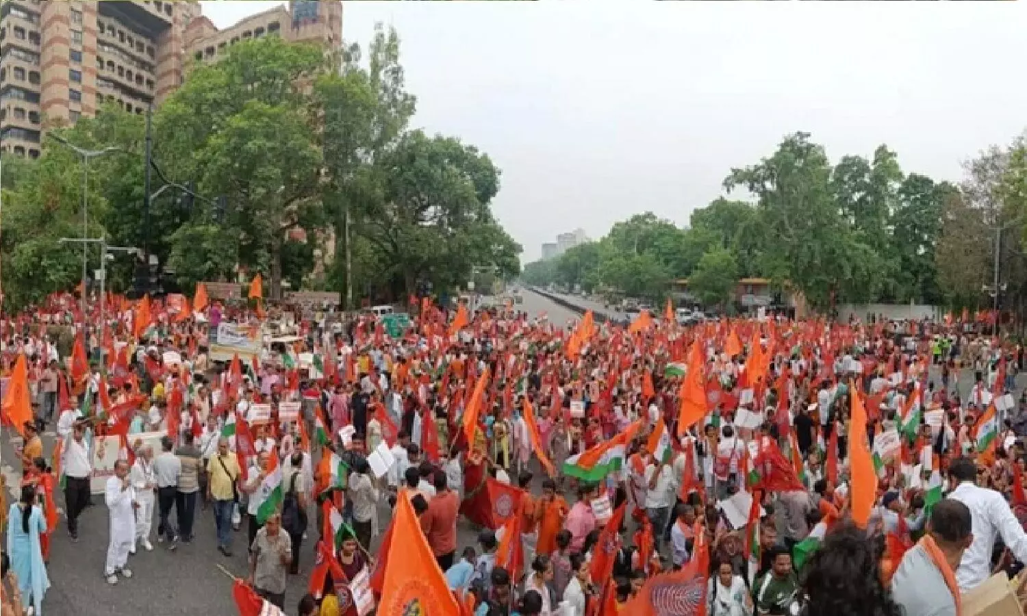 देश संविधान से चलेगा, शरीयत-जिहाद से नहीं! अमरावती-कन्हैयालाल हत्याकांड पर हिन्दुओं का प्रदर्शन