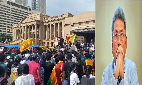 श्रीलंका के राष्ट्रपति घर छोड़कर भागे! पीएम ने दिया इस्तीफा