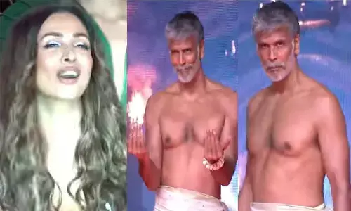 Milind Soman ने खुलेआम खोल दी अपनी शर्ट, बॉडी देख बेकाबू हुई मलाइका अरोड़ा, फिर कर दी ऐसी हरकत