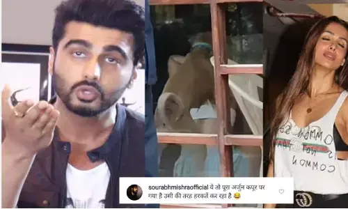 मलाइका के ऊपर चढ़कर कुत्ते ने कर दी ऐसी हरकत, वीडियो देख यूजर्स ने कहा ये तो अर्जुन जैसी हरकते..