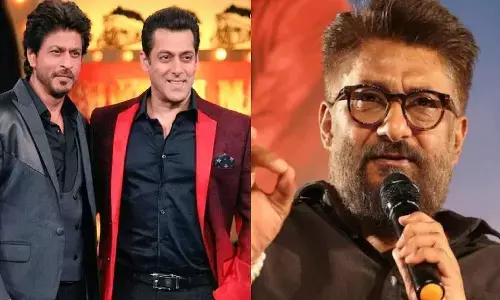 Vivek Agnihotri ने Shahrukh और Salman पर किया जुबानी हमला, कहा-जबतक ये लोग हैं तबतक हिंदी सिनेमा डूबता रहेगा