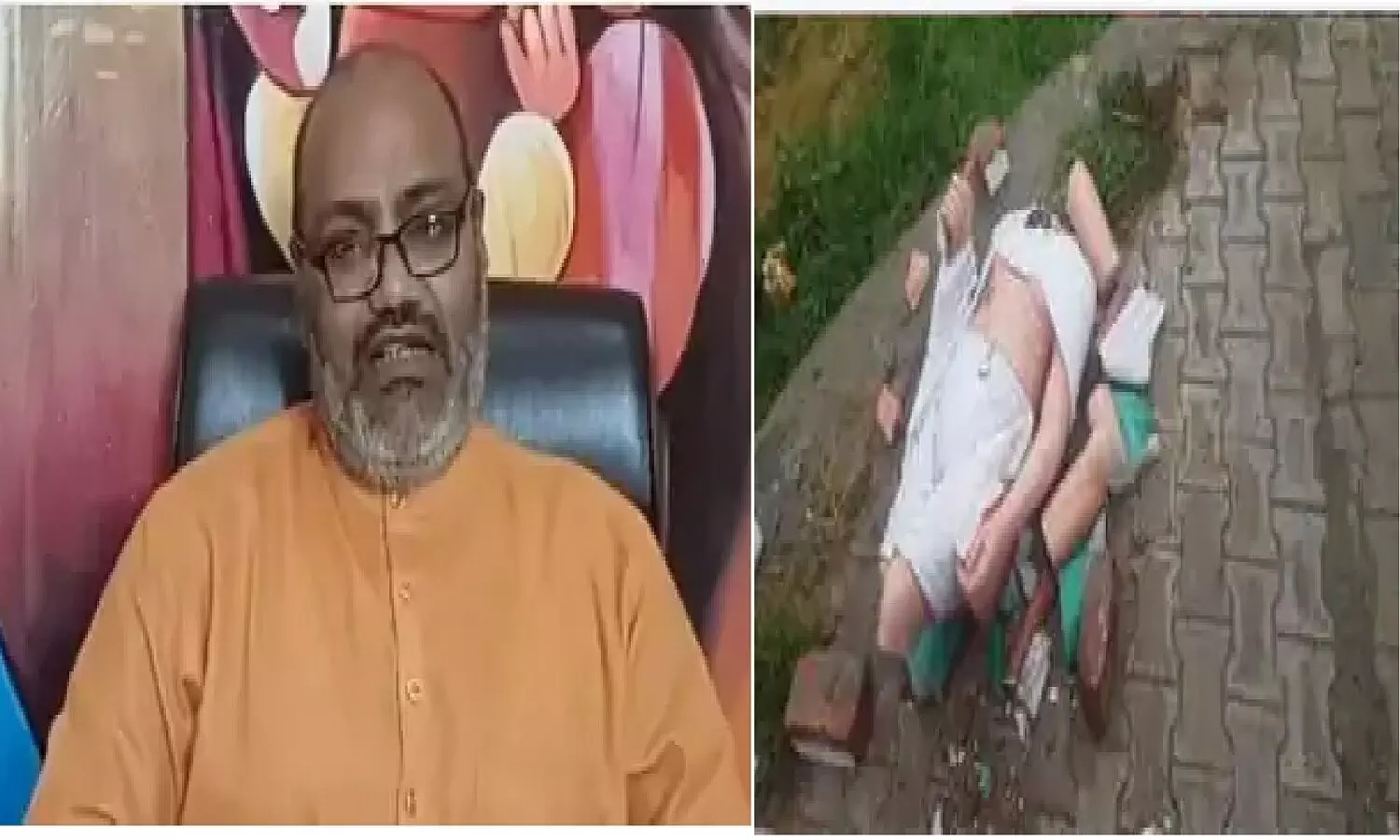 बठिंडा में महात्मा गांधी की प्रतिमा तोड़ी, राष्ट्रपिता पर आपत्तिजनक बयान देने वाले यति नरसिंहानंद गिरफ्तार