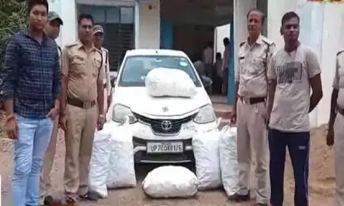 Rewa: यूपी से रीवा लाई जा रही 1662 शीशी कफ सिरप जब्त, आरोपी चालक गिरफ्तार Rewa: यूपी से रीवा लाई जा रही 1662 शीशी कफ सिरप जब्त, आरोपी चालक गिरफ्तार