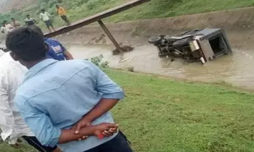 एमपी के सीधी में नहर में समा गई कमाण्डर, एक मृत, दो गंभीर
