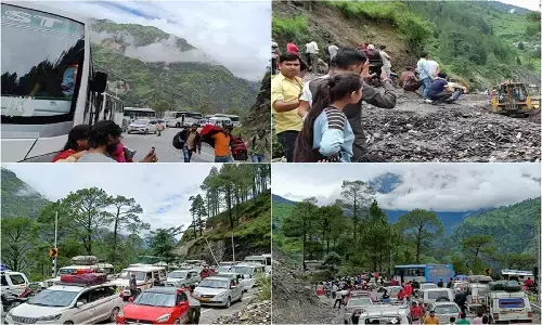Badrinath Highway Landslide: बद्रीनाथ हाइवे में भूस्खलन से बंद हुआ हाईवे सड़क मार्ग, एमपी के 30 तीर्थ यात्री सहित हजारों वाहन फंसे