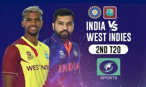 IND Vs WI Todays Match Team: इंडिया Vs वेस्ट इंडीज का दूसरा T 20 मैच आज, देखें दोनों टीमों की प्लेइंग 11 IND Vs WI Todays Match Team: इंडिया Vs वेस्ट इंडीज का दूसरा T 20 मैच आज, देखें दोनों टीमों की प्लेइंग 11