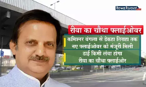 10 किमी के दायरे में 4 फ्लाईओवर वाला पहला शहर बनेगा रीवा: कमिश्नर आवास से ढेकहा तिराहा तक फ्लाईओवर की मंजूरी, जल्द शुरू होगा निर्माण
