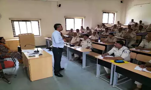 रीवा में पुलिस इंस्पेक्टर सीख रहे अपराध रोकथाम की नई बारीकियां, थाना प्रंबधन एवं कानून व्यवस्था के सिखाये जा रहे गुर
