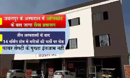 रीवा में निरीक्षण के दौरान 14 नर्सिंग होम में मिली खामियां, नए मरीज देखने और भर्ती पर रोक