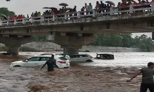 एमपी के खरगोन में पिकनिक मना रहे थे लोग, काटकूट नदी में आई जबरदस्त लहर, तिनके की तरह बहीं 13 लग्जरी कारें