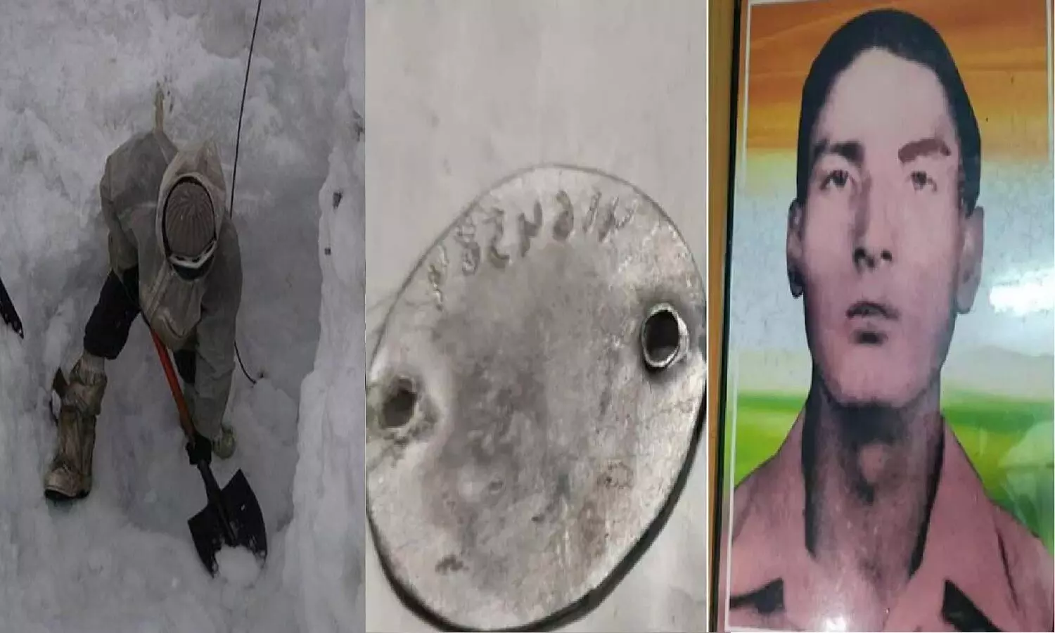 38 साल बाद बंकर में मिला सियाचिन लांस नायक चंद्रशेखर हर्बोला का शव, परिवार को सौंपा जाएगा 38 साल बाद बंकर में मिला सियाचिन लांस नायक चंद्रशेखर हर्बोला का शव, परिवार को सौंपा जाएगा