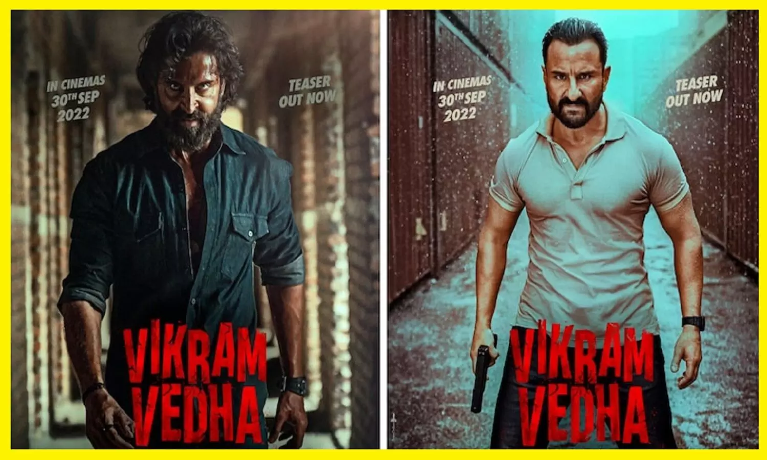 Vikram Vedha Teaser Review: विक्रम वेधा का टीजर आउट, Hrithik Roshan की दमदार एक्टिंग ने लोगों को दीवाना बना दिया