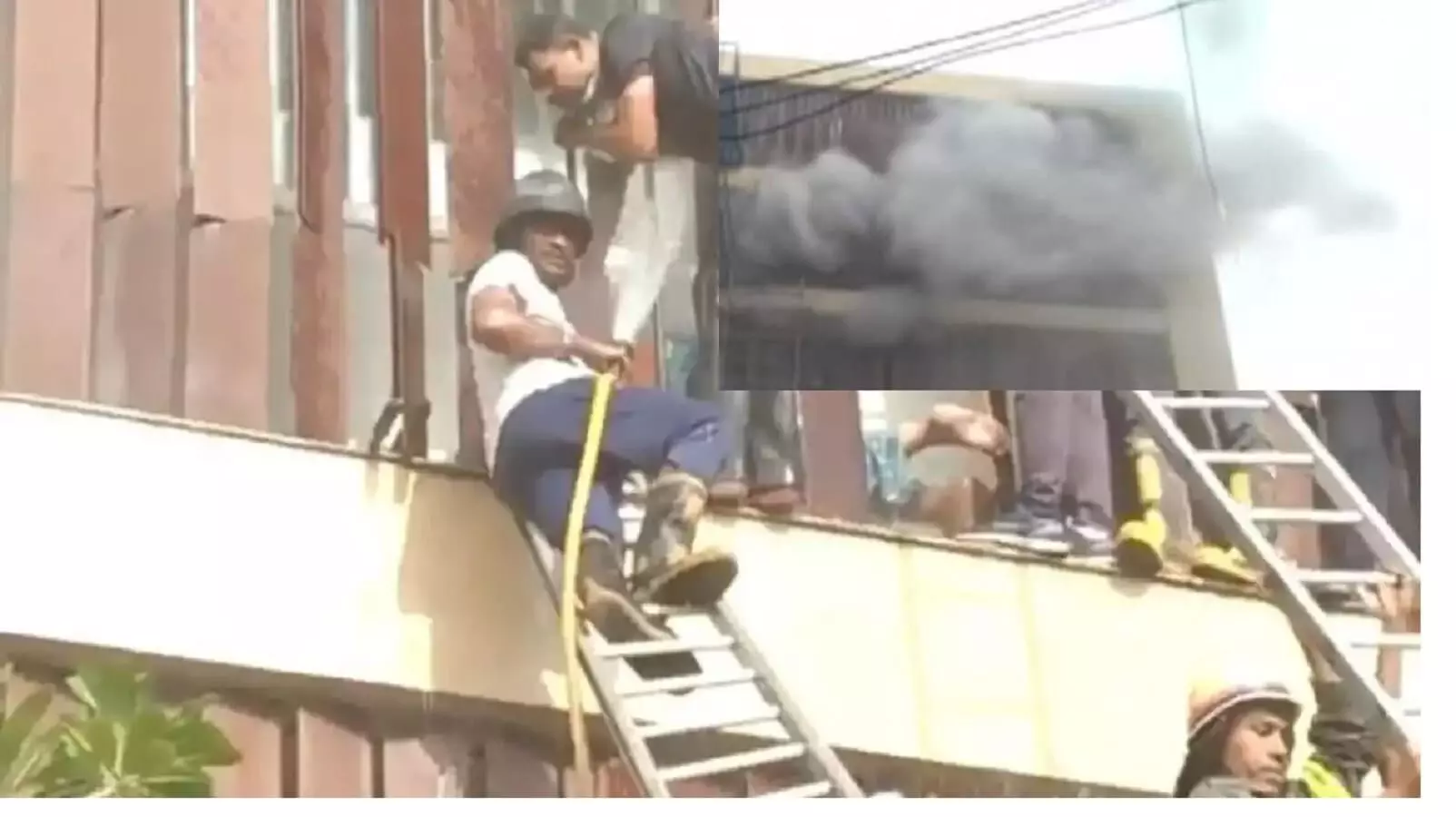 लखनऊ के लेवाना होटल में लगी आग, 20 से अधिक लोग फंसे, दमकल की 6 गाड़ियां बुझा रही आग लखनऊ के लेवाना होटल में लगी आग, 20 से अधिक लोग फंसे, दमकल की 6 गाड़ियां बुझा रही आग