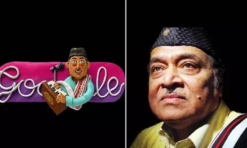 Google Doodle Bhupen Hazarika