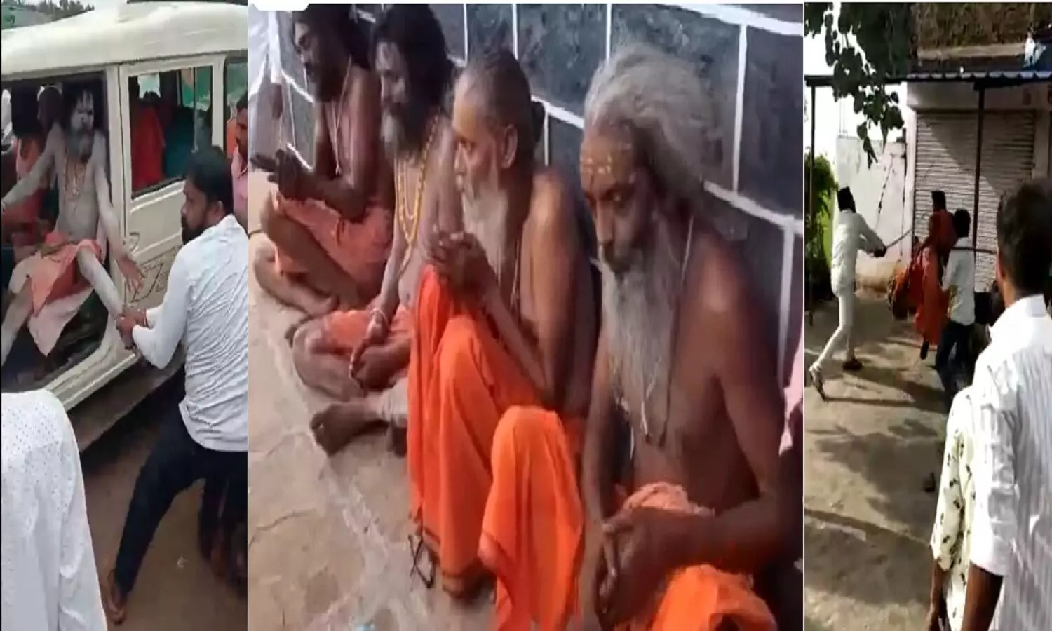 महाराष्ट्र के सांगली में मथुरा से आए 4 साधुओं को बेरहमी से पीटा