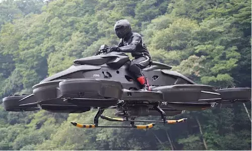 जापान ने बनाई Flying Bike XTurismo, 100Kmph की स्पीड से उड़ती है, कीमत इतनी कि दो लेम्बोर्गिनी खरीद लें