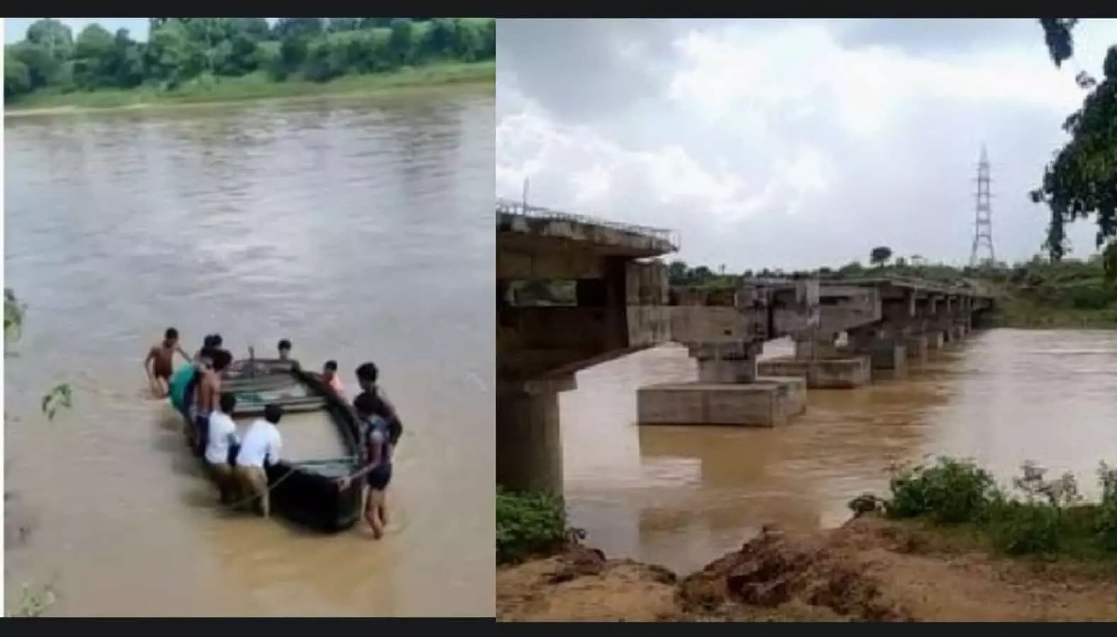 एमपी: प्रशासन की लापरवाही के चलते सोन नदी में 7 साल में भी नहीं बन पाया पुल, अब 20 विद्यार्थियों से भरी नाव पलटी