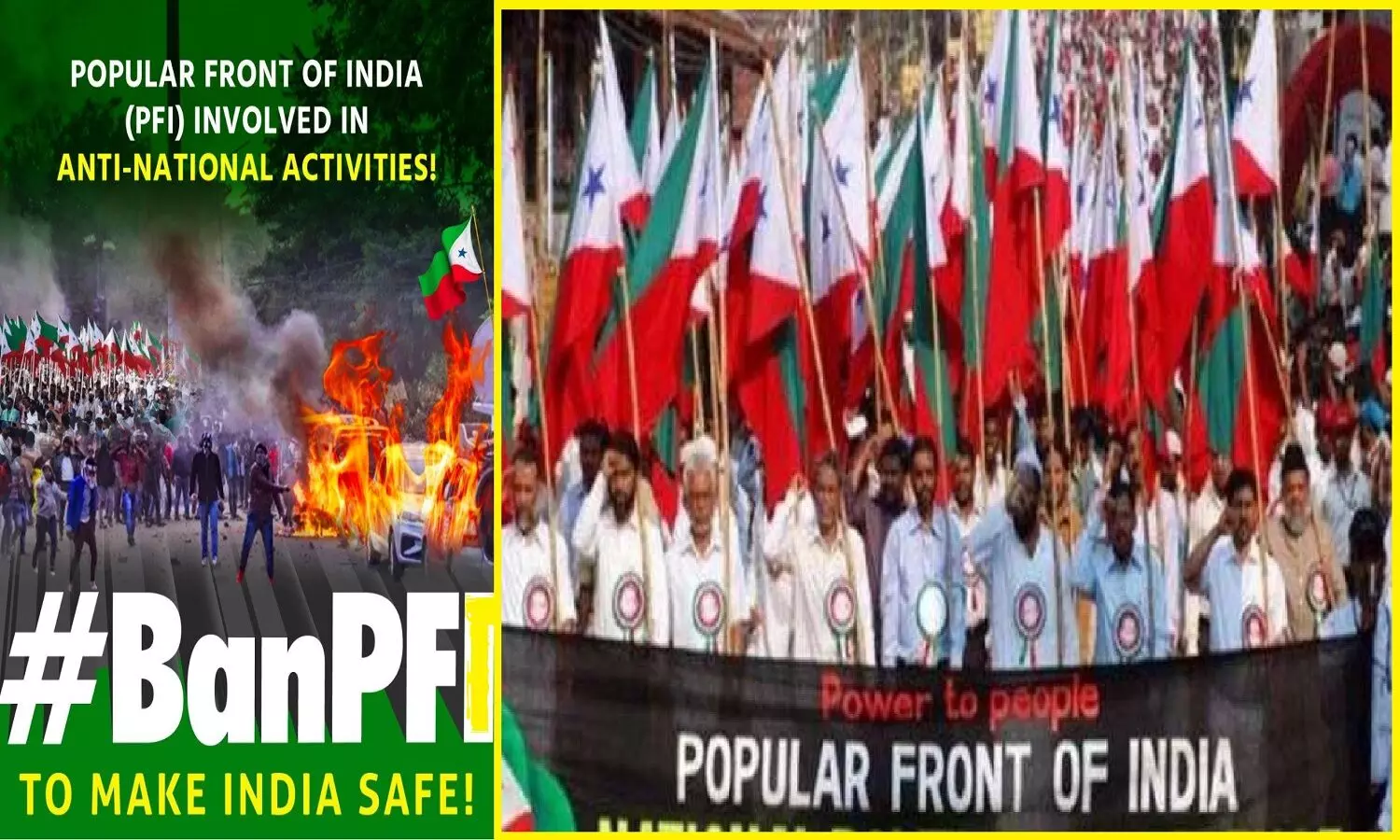 PFI Ban: पीएफआई समेत 8 इस्लामिक संगठनों पर 5 साल के लिए प्रतिबंध, आतंकी लिंक मिला, सरकार ने देश के लिए खतरा बताया