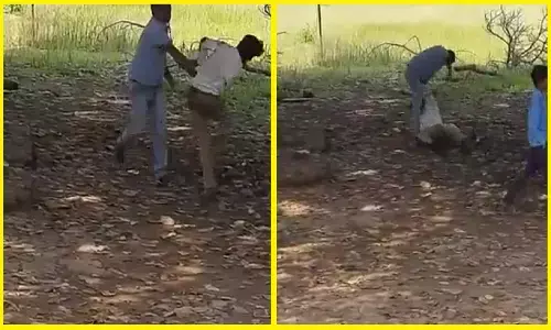 रीवा के गुढ़ में मास्टर साहब की थर्ड डिग्री, 8वीं कक्षा के छात्र की पटक-पटक कर पिटाई, वीडियो वायरल