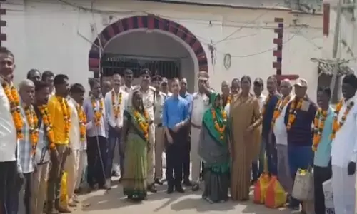 रीवा केंद्रीय जेल से 29 कैदी रिहा, जेल में अच्छे आचरण पेश करने पर मिली माफी